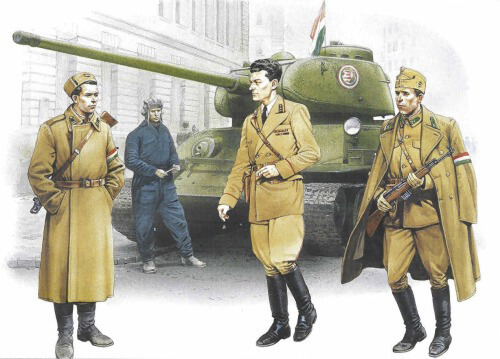 Georgij Konsztantinovics Zsukov - A magyar forradalom, 1956 - a cikksorozat illusztrációiból