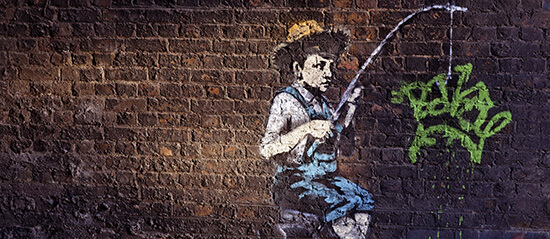 Banksy: Hucleberry