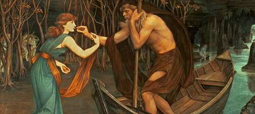 John Roddam Spencer Stanhope: Kháron és Pszyché 1829