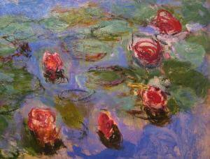 Claude Monet Claude Monet festménye Simándi Ágnes verseihez