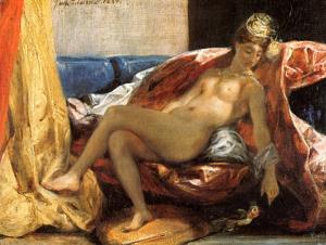 Delacroix festménye Ármos Lóránd veseihez 