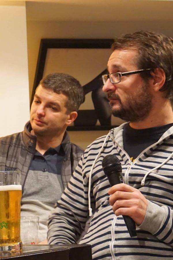 Cserna Szabó András, Szálinger Balázs 