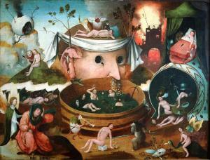 Hieronymus Bosch festménye Fellinger Károlyhoz