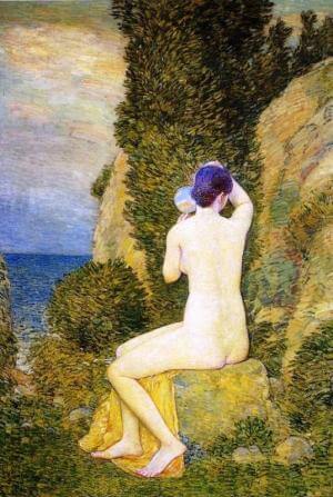 Frederick Childe Hassam (1859–1935) festménye Frederick Childe Hassam (1859–1935) festménye Pál Dániel Levente verseihez