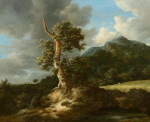 Jacob Isaackszon van Ruisdael festménye