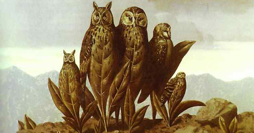 René Magritte: La Companions of Fear (részlet)
