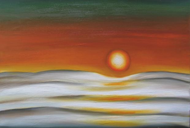 ​​​​​​​Téli ragyogás. 2010–2014, olaj, vászon, 60 x 80 cm