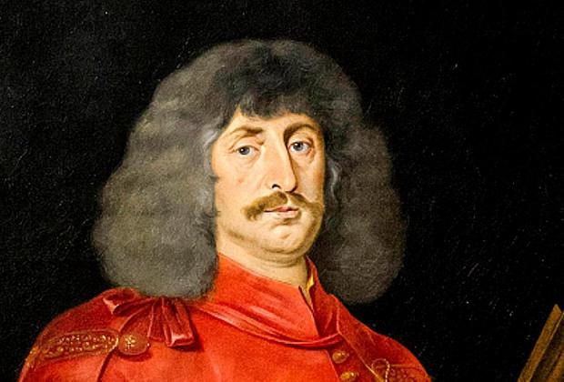 Zrínyi Miklós, Jan Thomas festménye (részlet)