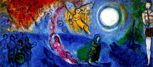 Marc Chagall: A koncert (részlet)
