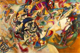 Wassily Wassilyevich Kandinsky (1866-1944) festménye