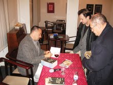 Ecettel, novellával - Novák Valentin új könyvének bemutatójáról