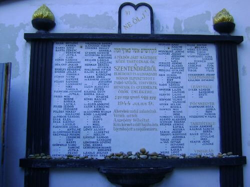 Szántó-ház - emléktábla