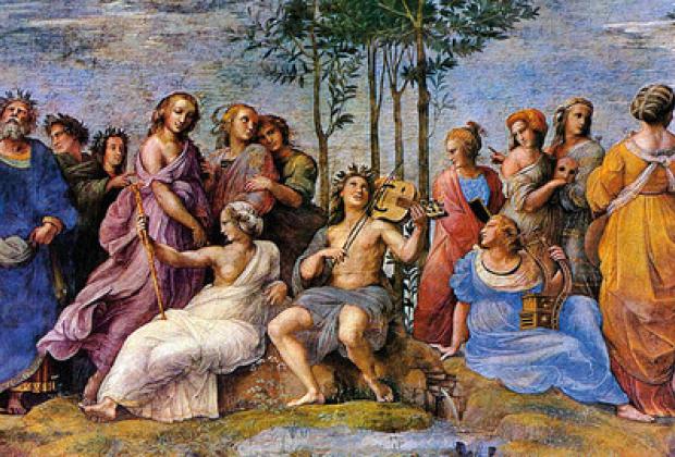 Raffaello: A Parnasszus