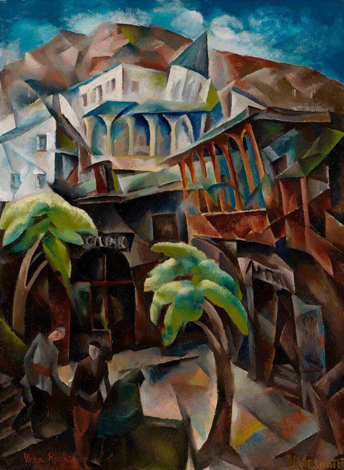 Vera Rockline (1996-1934) festménye 